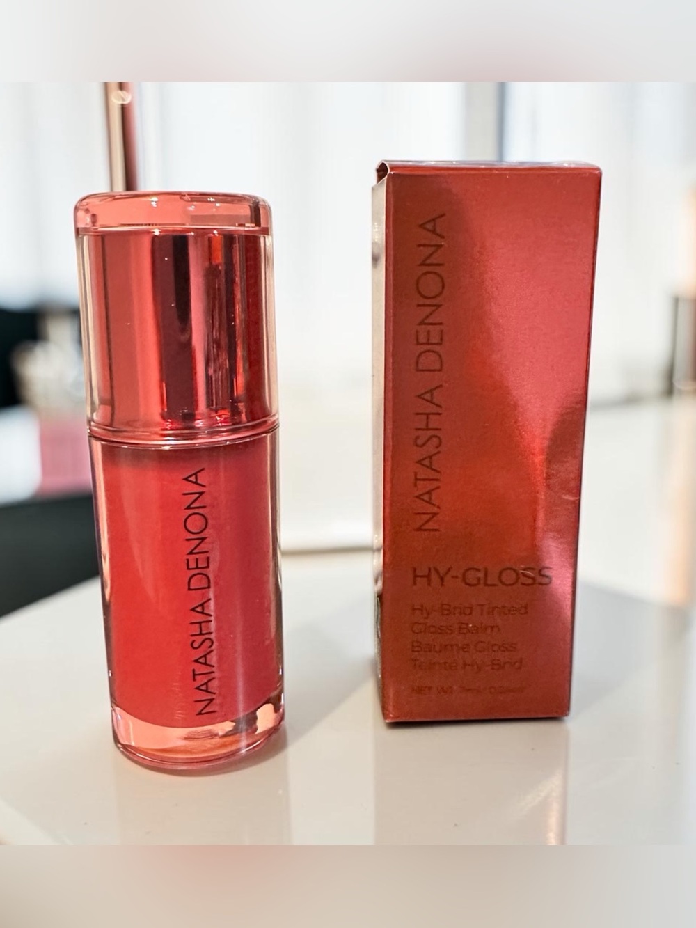 Natasha Denona Hy-Gloss Hy-Brid Tinted Gloss Balm Berry Pop